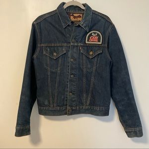 Vintag Levi's Blanket Linned Big "E" Ozzy Osbourne Denim Jacket
